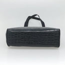 Salvatore Ferragamo Shoulder Bag Leather Navy Gold Auth BA2523-5