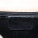Salvatore Ferragamo Hand Bag Leather Beige Gold Auth BA2524-12