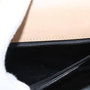 Salvatore Ferragamo Hand Bag Leather Beige Gold Auth BA2524-20