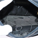 Salvatore Ferragamo Shoulder Bag Leather Navy Gold Auth BA2525-16