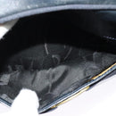 Salvatore Ferragamo Shoulder Bag Leather Navy Gold Auth BA2525-19