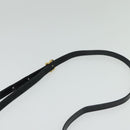 Salvatore Ferragamo Shoulder Bag Leather Navy Gold Auth BA2525-8