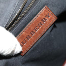 BURBERRY Nova Check Shoulder Bag Canvas Beige Gold Auth BA2533-16