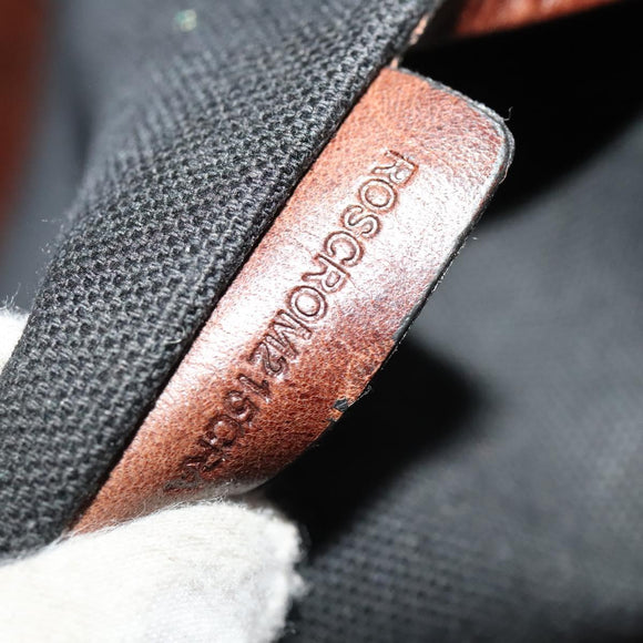 BURBERRY Nova Check Shoulder Bag Canvas Beige Gold Auth BA2533