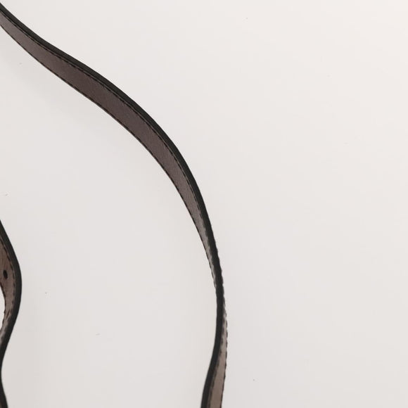 BURBERRY Nova Check Shoulder Bag Canvas Beige Gold Auth BA2533