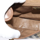 Burberrys Nova Check Shoulder Bag Canvas Beige Gold Auth BA2534-20