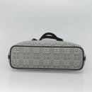 BURBERRY Nova Check Shoulder Bag Canvas Gray Silver Auth BA2538-5