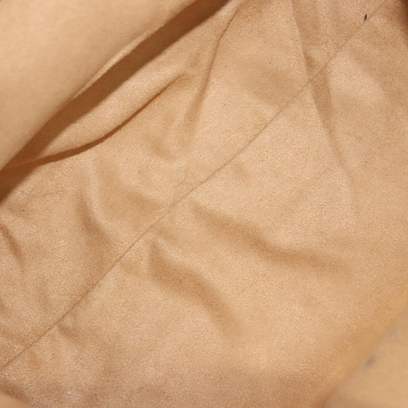 Jimmy Choo Shoulder Bag Leather Gold Silver Auth BA2540