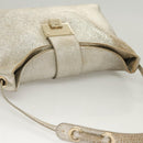 Jimmy Choo Shoulder Bag Leather Gold Silver Auth BA2540-6