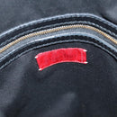 VALENTINO Shoulder Bag Leather Black Gold Auth BA2556-17