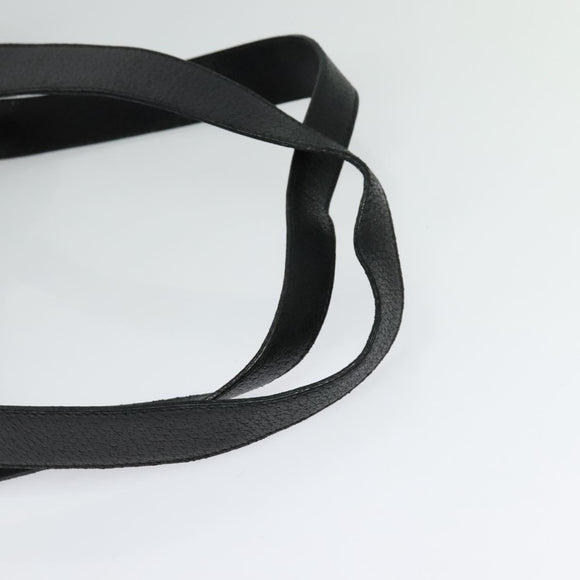 BVLGARI Logo Mania Tote Bag Canvas Black Silver Auth BA2558