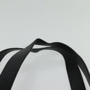 BVLGARI Logo Mania Tote Bag Canvas Black Silver Auth BA2558-8