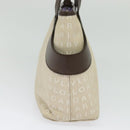 BVLGARI Logo Mania Tote Bag Canvas Beige Silver Auth BA2559-4