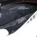 BURBERRY Nova Check Shoulder Bag Canvas Beige Silver Auth BA2560-19