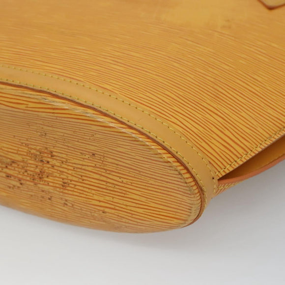 LOUIS VUITTON Epi Saint Jacques Poignees Long Bag Yellow M52339 LV Auth BA2562