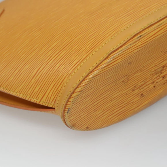 LOUIS VUITTON Epi Saint Jacques Poignees Long Bag Yellow M52339 LV Auth BA2562