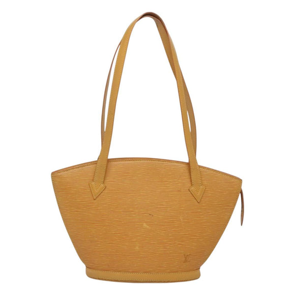 LOUIS VUITTON Epi Saint Jacques Poignees Long Bag Yellow M52339 LV Auth BA2562