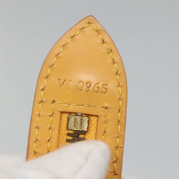 LOUIS VUITTON Epi Saint Jacques Poignees Long Bag Yellow M52339 LV Auth BA2562