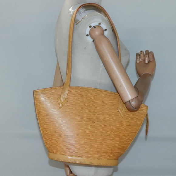 LOUIS VUITTON Epi Saint Jacques Poignees Long Bag Yellow M52339 LV Auth BA2562