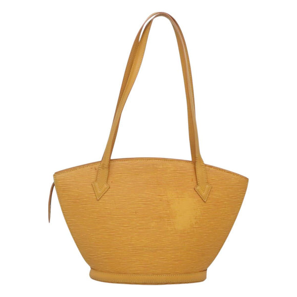 LOUIS VUITTON Epi Saint Jacques Poignees Long Bag Yellow M52339 LV Auth BA2562