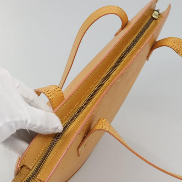 LOUIS VUITTON Epi Saint Jacques Poignees Long Bag Yellow M52339 LV Auth BA2562