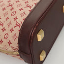 LOUIS VUITTON Monogram Mini Alma Haut Hand Bag Red M92204 LV Auth BA2564-15