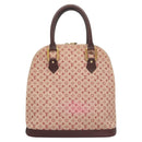 LOUIS VUITTON Monogram Mini Alma Haut Hand Bag Red M92204 LV Auth BA2564-2