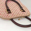 LOUIS VUITTON Monogram Mini Alma Haut Hand Bag Red M92204 LV Auth BA2564-6