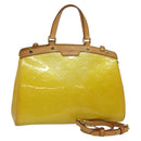 LOUIS VUITTON Monogram Vernis Blair MM Bag 2way Broncorail M91456 LV Auth BA2566-1
