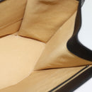 BALLY Hand Bag Leather Black Gold Auth BA2567-17