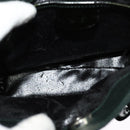 GUCCI Hand Bag Satin Khaki Silver 000 2854 0500 5 Auth BA2579-16