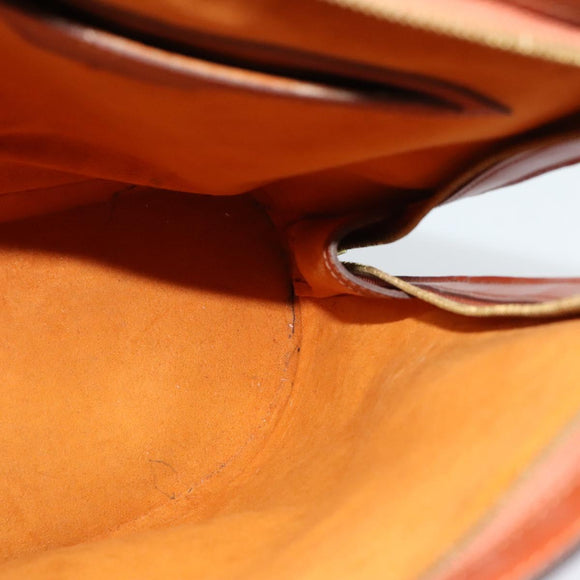 LOUIS VUITTON Epi Coblanc Shoulder Bag Brown M52293 LV Auth BA258