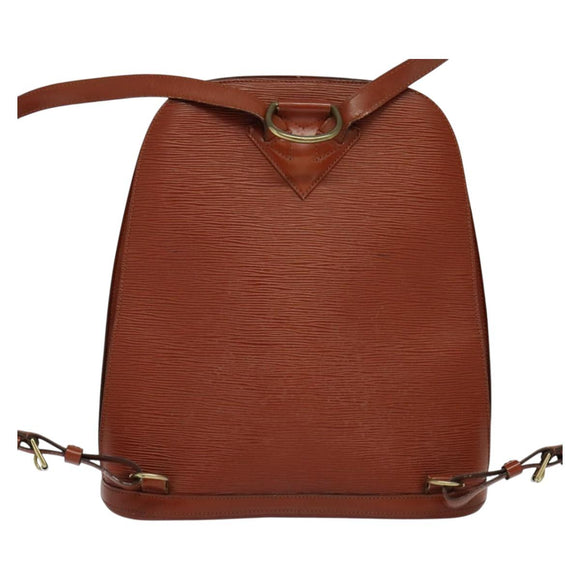 LOUIS VUITTON Epi Coblanc Shoulder Bag Brown M52293 LV Auth BA258