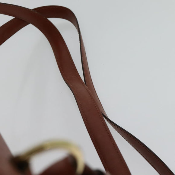 LOUIS VUITTON Epi Coblanc Shoulder Bag Brown M52293 LV Auth BA258