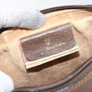 GUCCI GG Supreme Web Sherry Line Clutch Bag PVC Beige 89 01 012 Auth BA2580-13