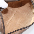 GUCCI GG Supreme Web Sherry Line Clutch Bag PVC Beige 89 01 012 Auth BA2580-14