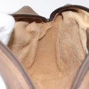 GUCCI GG Supreme Web Sherry Line Clutch Bag PVC Beige 89 01 012 Auth BA2580-16