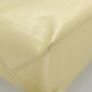 LOUIS VUITTON Monogram Vernis Reade PM Hand Bag Perle M91336 LV Auth BA2583-14