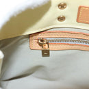 LOUIS VUITTON Monogram Vernis Reade PM Hand Bag Perle M91336 LV Auth BA2583-20