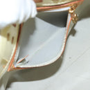 LOUIS VUITTON Monogram Vernis Reade PM Hand Bag Perle M91336 LV Auth BA2583-21