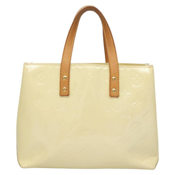 LOUIS VUITTON Monogram Vernis Reade PM Hand Bag Perle M91336 LV Auth BA2583 - 0