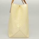 LOUIS VUITTON Monogram Vernis Reade PM Hand Bag Perle M91336 LV Auth BA2583-3