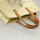 LOUIS VUITTON Monogram Vernis Reade PM Hand Bag Perle M91336 LV Auth BA2583-6