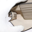 Chloe Fay Shoulder Bag Suede Leather Beige Gold Auth BA2586-22