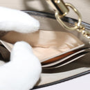 Chloe Fay Shoulder Bag Suede Leather Beige Gold Auth BA2586-23