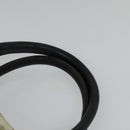 MCM Logogram Vicetos Hand Bag PVC Leather 2way White Gold Auth BA2592-8