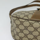GUCCI GG Supreme Web Sherry Line Bag PVC Beige Gold 89 02 032 Auth BA2611-9