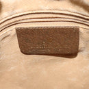 GUCCI GG Supreme Web Sherry Line Bag PVC Beige Gold 89 02 032 Auth BA2611-18
