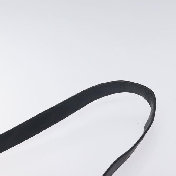 CELINE C Sulky Shoulder Bag Canvas Navy Gold Auth BA2617