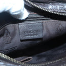 GUCCI GG Canvas Guccissima Bag Leather Dark Brown Gold 201538 Auth BA2619-18